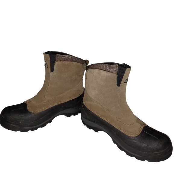 Columbia Cascadian Mountain Boots Brown Suede Water Resistant Mens Size 9 - Picture 8 of 14